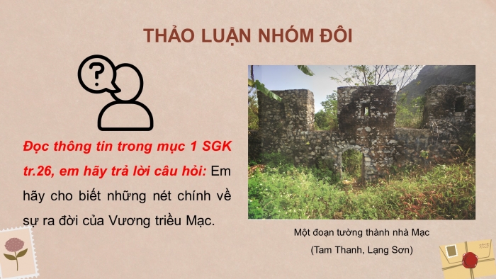 Giáo án điện tử Lịch sử 8 chân trời Bài 4: Xung đột Nam - Bắc triều và Trịnh - Nguyễn