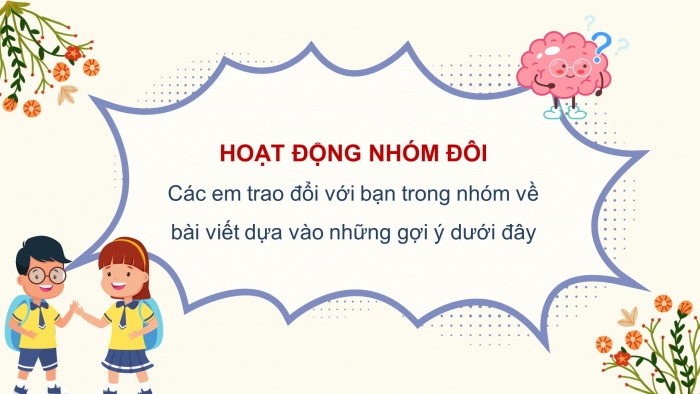 Giáo án điện tử Tiếng Việt 4 chân trời CĐ 2 Bài 8 Viết: Trả bài văn thuật lại một sự việc