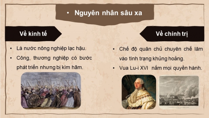 Giáo án điện tử Lịch sử 8 cánh diều Bài 1: Cách mạng tư sản ở châu Âu và Bắc Mỹ (Phần 2)