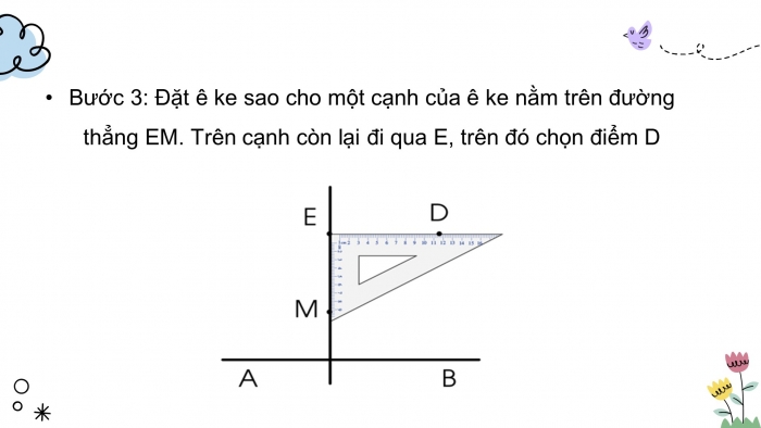 Giáo án điện tử Toán 4 cánh diều Bài 22: Hai đường thẳng song song. Vẽ hai đường thẳng song song