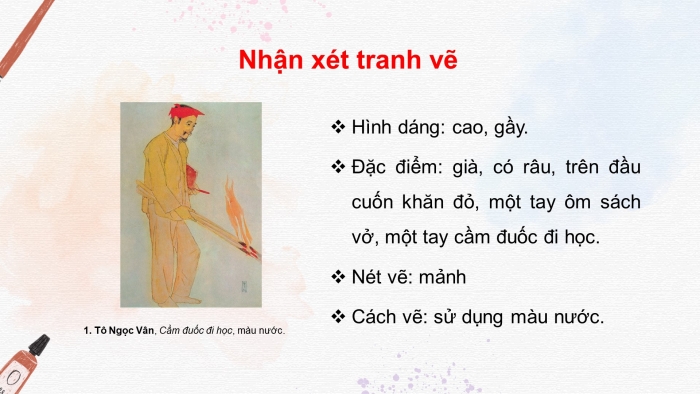 Giáo án điện tử Mĩ thuật 8 chân trời (bản 2) Bài 3: Vẽ dáng người