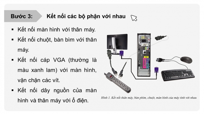 Giáo án điện tử Tin học ứng dụng 11 cánh diều Chủ đề A Bài 4: Thực hành với các thiết bị số