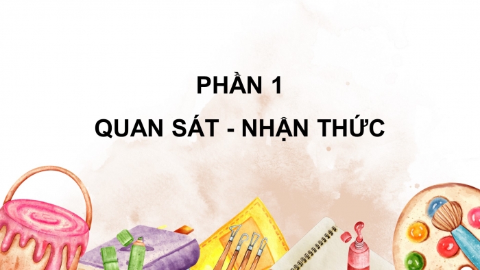 Giáo án điện tử Mĩ thuật 8 cánh diều Bài 6: Tìm hiểu nghệ thuật hiện đại thế giới