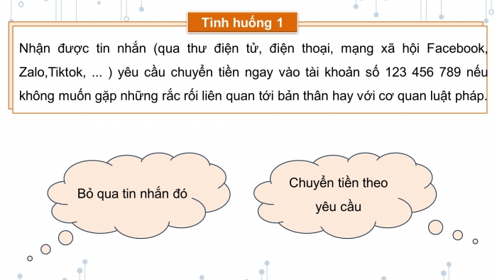 Giáo án điện tử Tin học ứng dụng 11 kết nối Bài 9: Giao tiếp an toàn trên internet