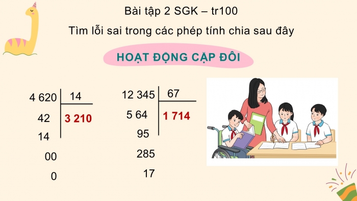 Giáo án điện tử Toán 4 cánh diều Bài 45. Luyện tập