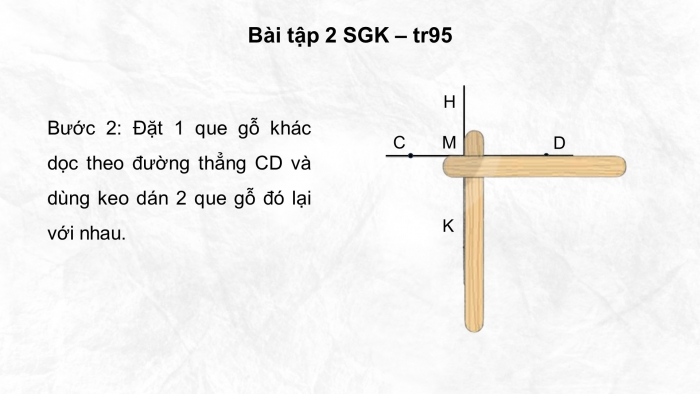 Giáo án điện tử Toán 4 kết nối Bài 28: Thực hành và trải nghiệm vẽ hai đường thẳng vuông góc