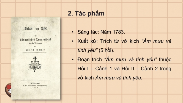 Giáo án điện tử Ngữ văn 11 chân trời Bài 5: Âm mưu và tình yêu