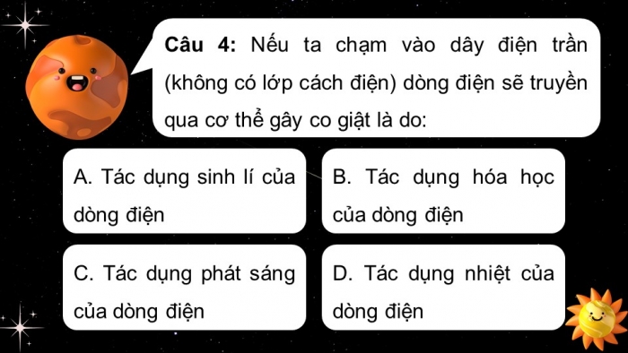 Giáo án điện tử KHTN 8 cánh diều: Bài tập chủ đề 5