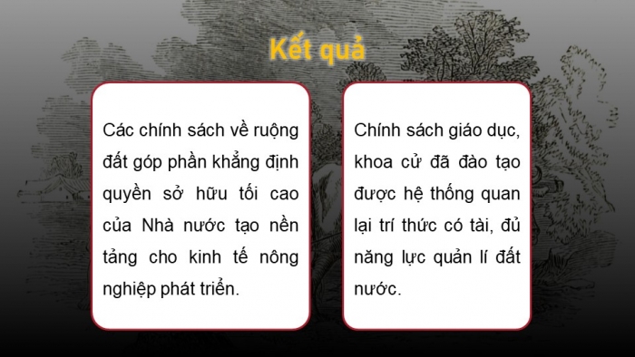 Giáo án điện tử Lịch sử 11 kết nối Bài 10: Cuộc cải cách của Lê Thánh Tông (Thế kỉ XV) (Phần 2)