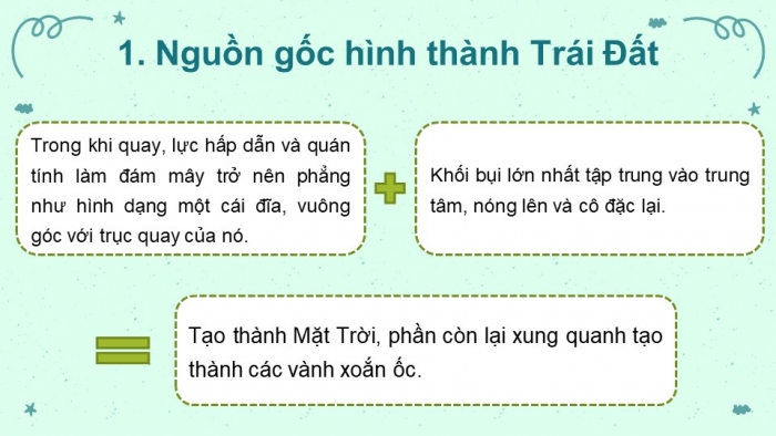 Giáo án điện tử địa lí 10 cánh diều bài 3: Trái đất, thuyết kiến tạo mảng