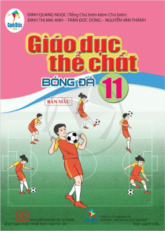 Tải PDF shs Thể dục 11 - Bóng đá Cánh diều