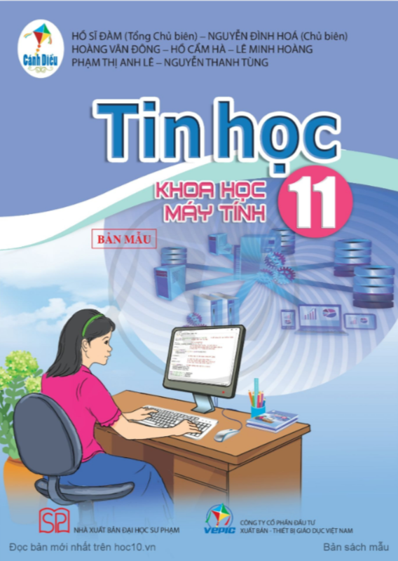 Tải PDF shs Tin học 11 định hướng Khoa học máy tính Cánh diều