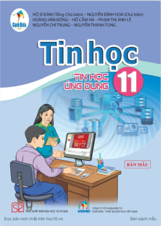 Tải PDF shs Tin học 11 định hướng Tin học ứng dụng Cánh diều