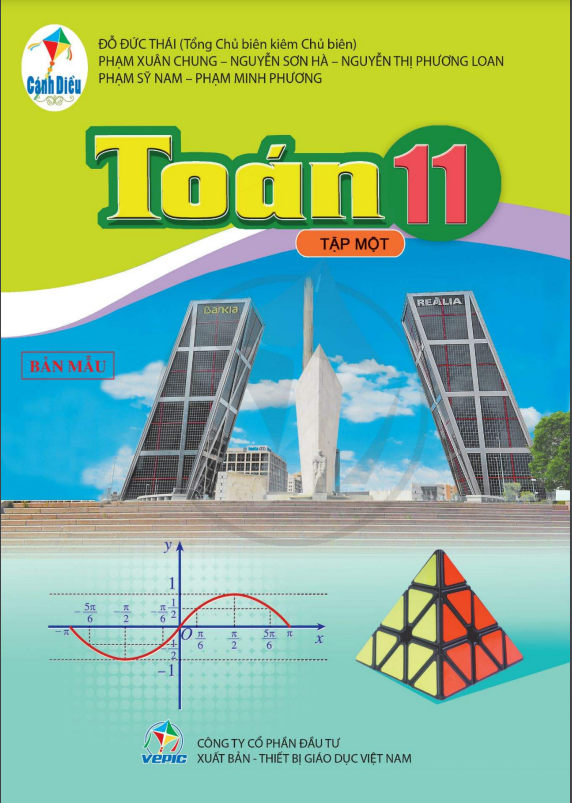Tải PDF shs Toán 11 tập 1 Cánh diều