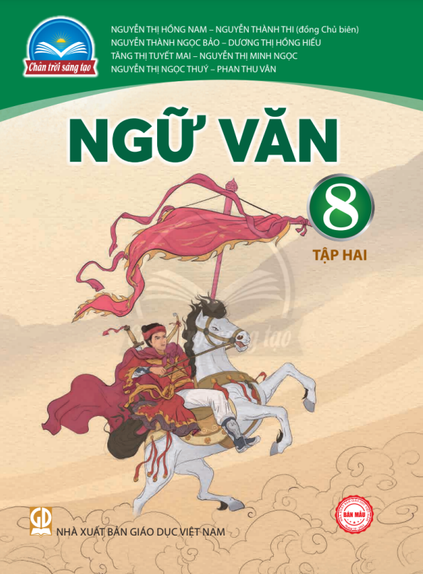 Tải PDF shs Ngữ văn 8 tập 2 Chân trời sáng tạo