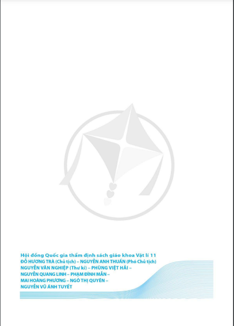 Tải PDF shs Vật lí 11 Cánh diều